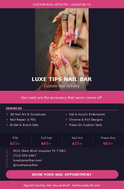 Nail Tech — Luxe Tips Nail Bar