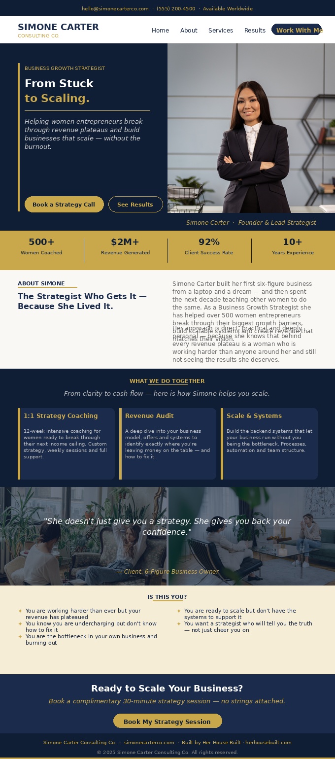 Simone Carter Consulting
